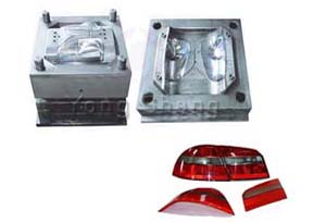 Car lamp cover mold